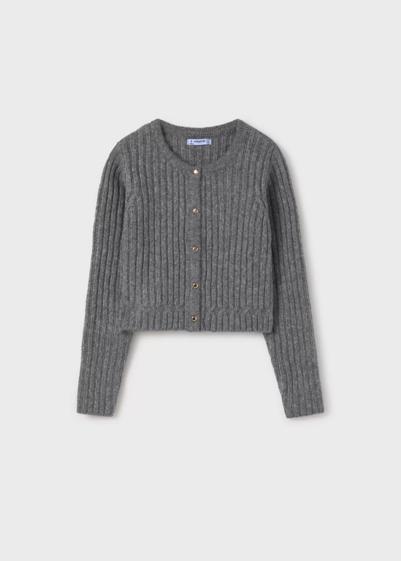 Mayoral Girl Knit Cardigan Titaniumvigoré Cheap