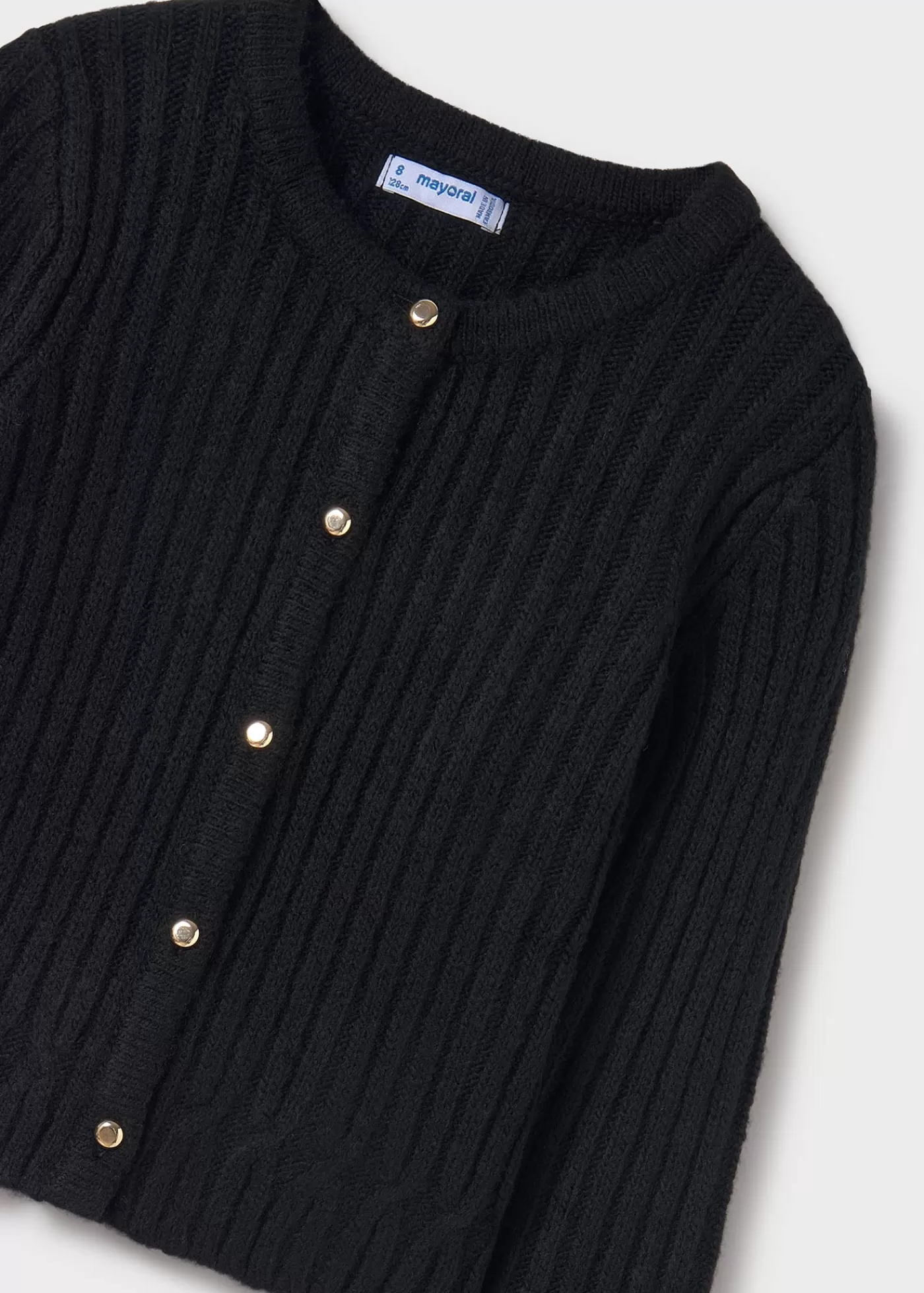 Mayoral Girl Knit Cardigan Black Sale