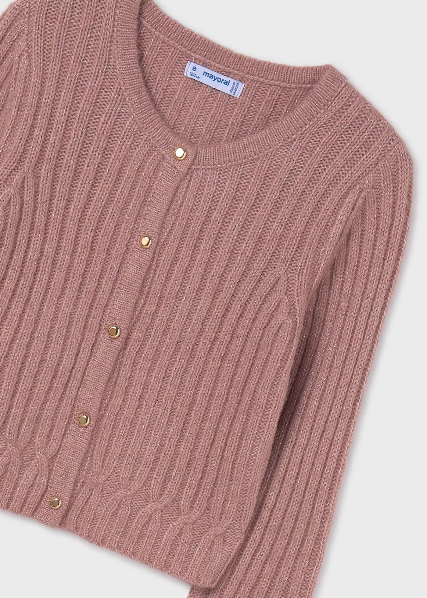 Mayoral Girl Knit Cardigan Nudevigoré Outlet