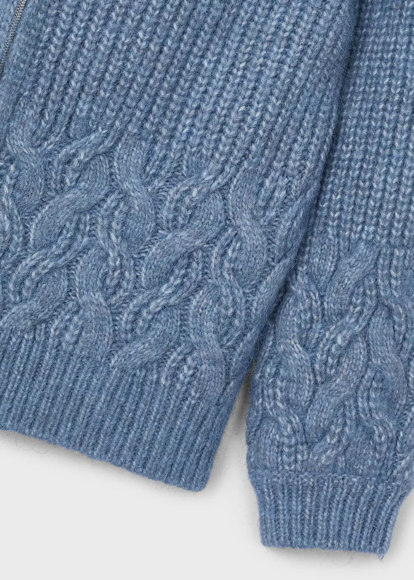 Mayoral Girl Knit Cardigan Lightblue Hot