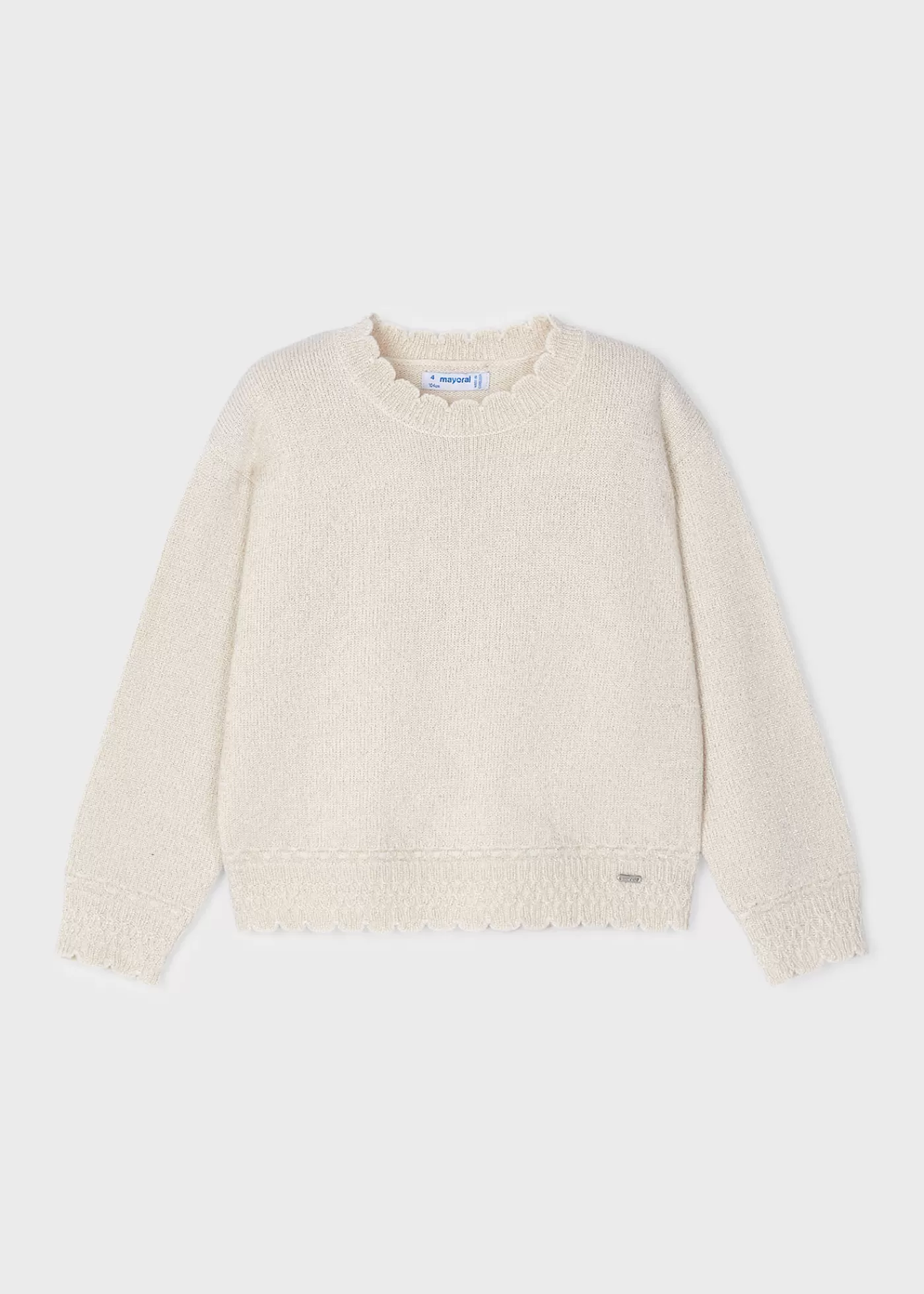 Mayoral Girl Lettuce Hem Sweater Jengibre Store