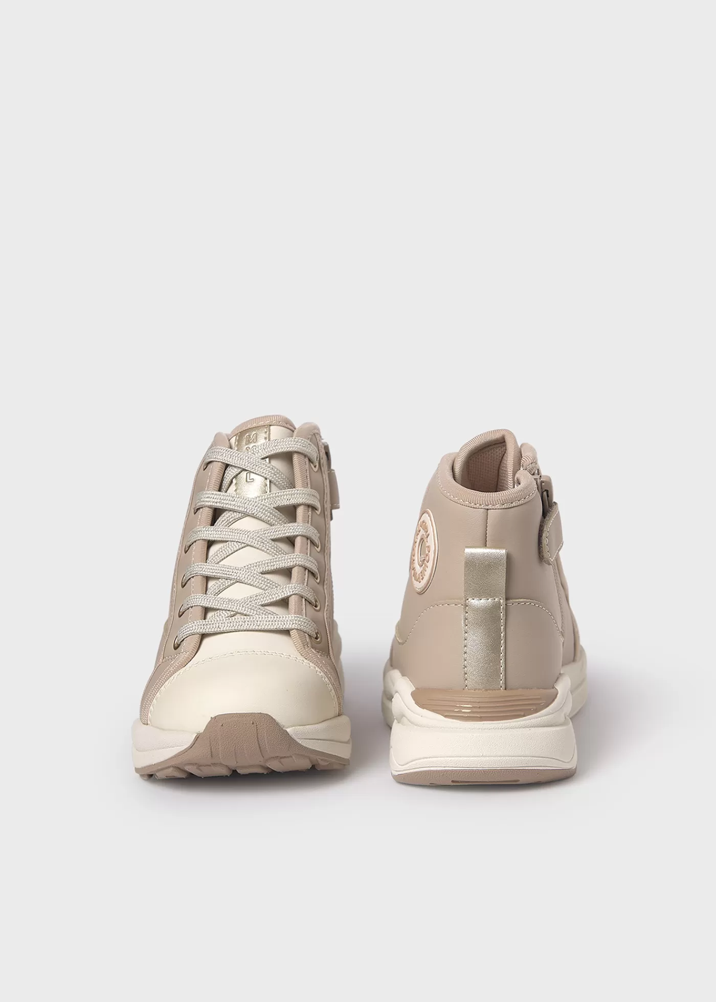 Mayoral Girl Platform Sneakers Beige Best Sale