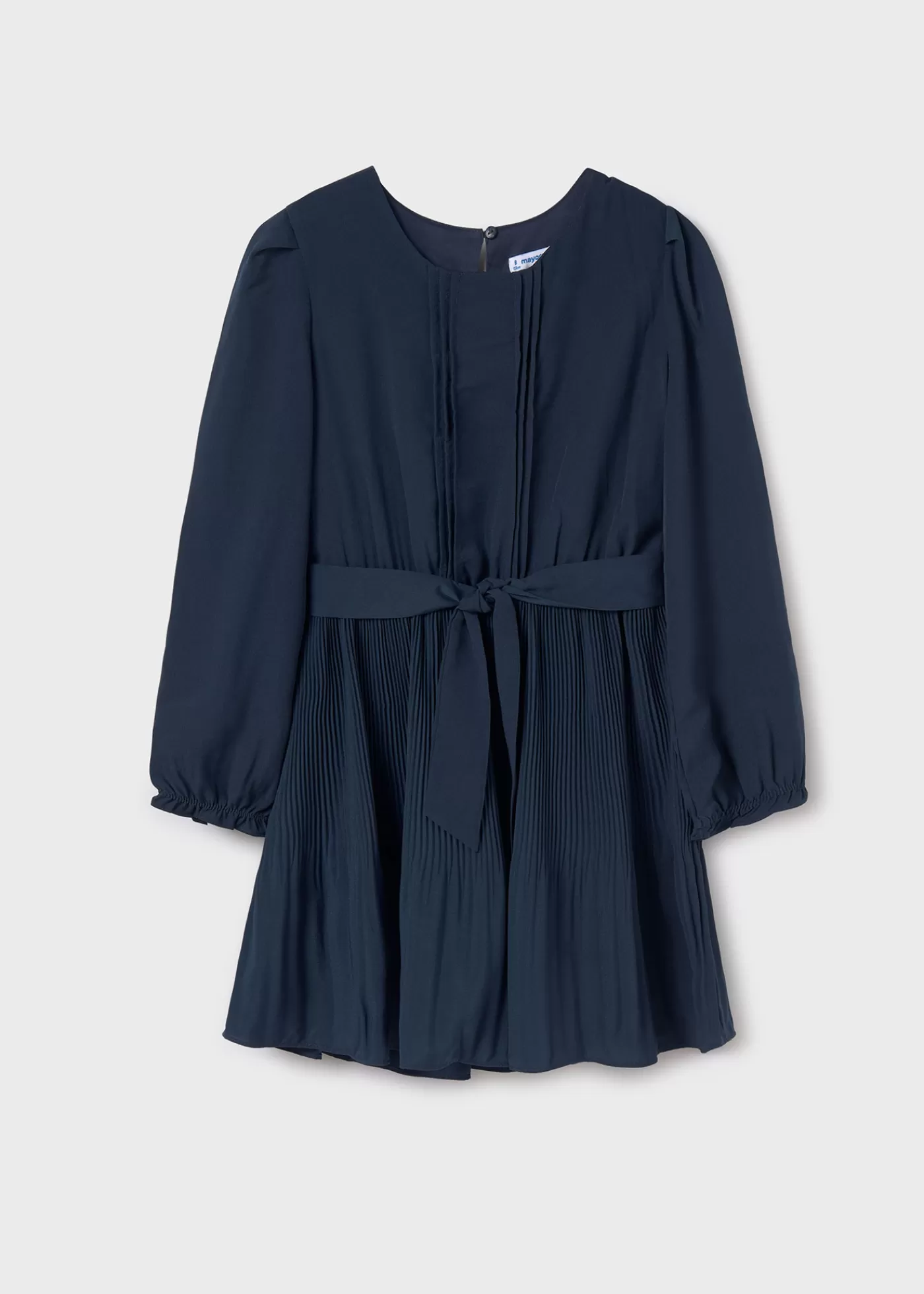 Mayoral Girl Pleated Crepe Dress Night Clearance