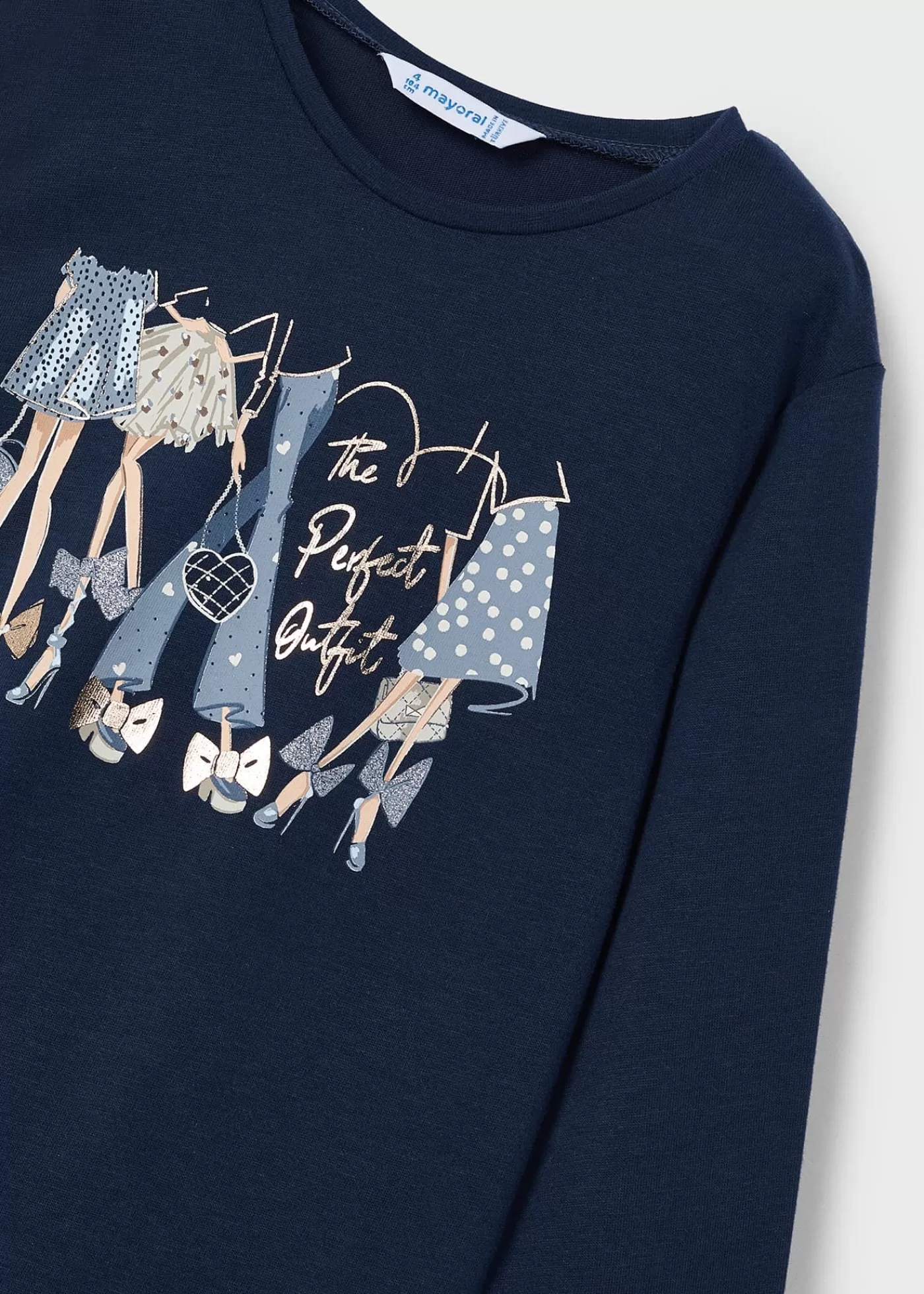 Mayoral Girl Print T-Shirt Night Store