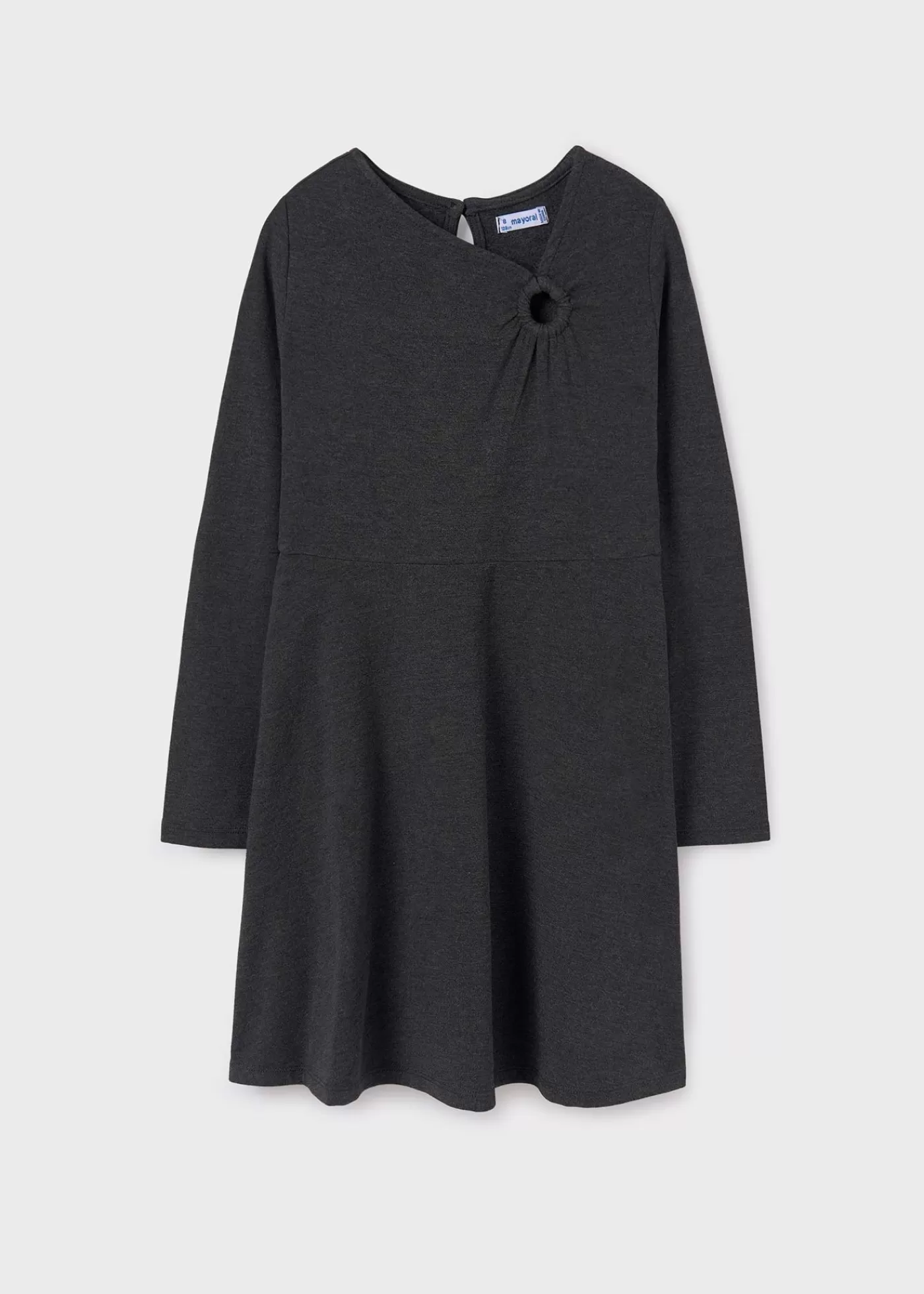 Mayoral Girl Ruffle Detail Dress Lead Cheap