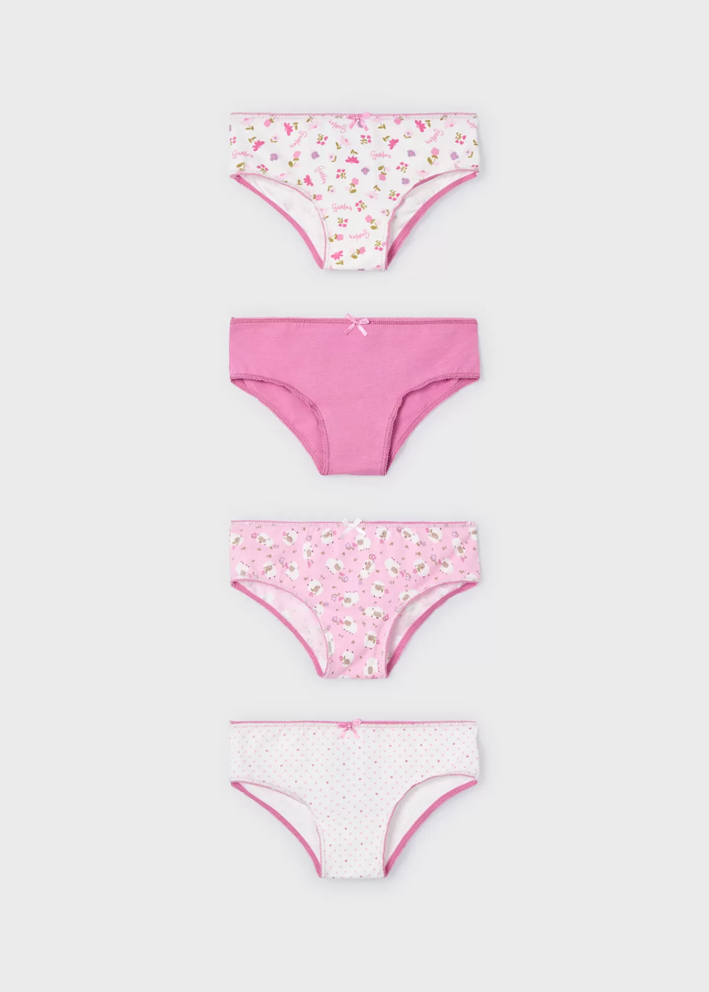 Mayoral Girl Set of 4 Briefs Camellia Best
