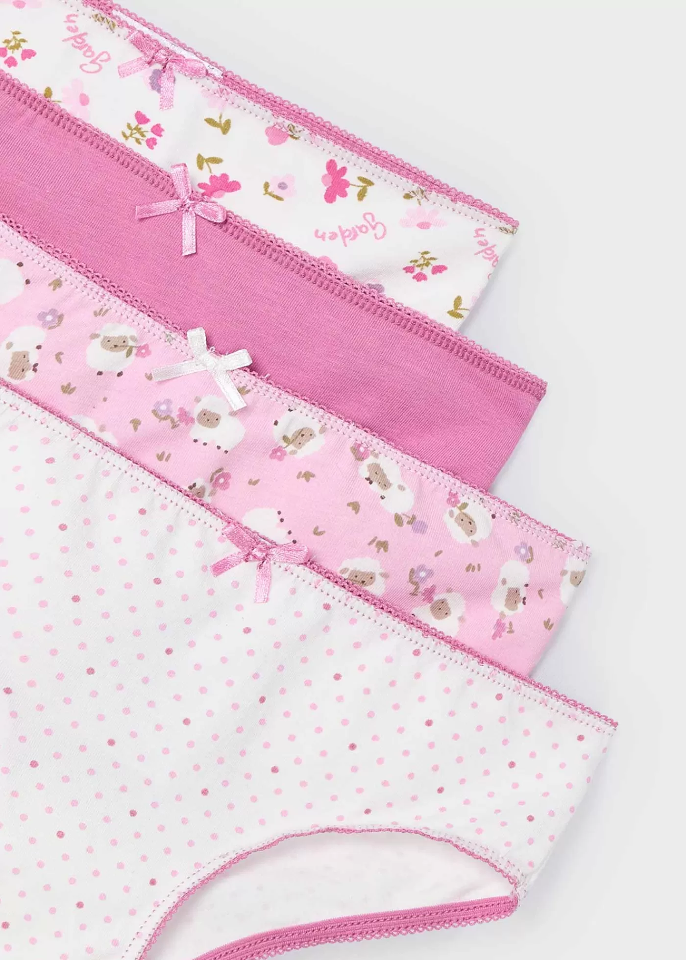 Mayoral Girl Set of 4 Briefs Camellia Best