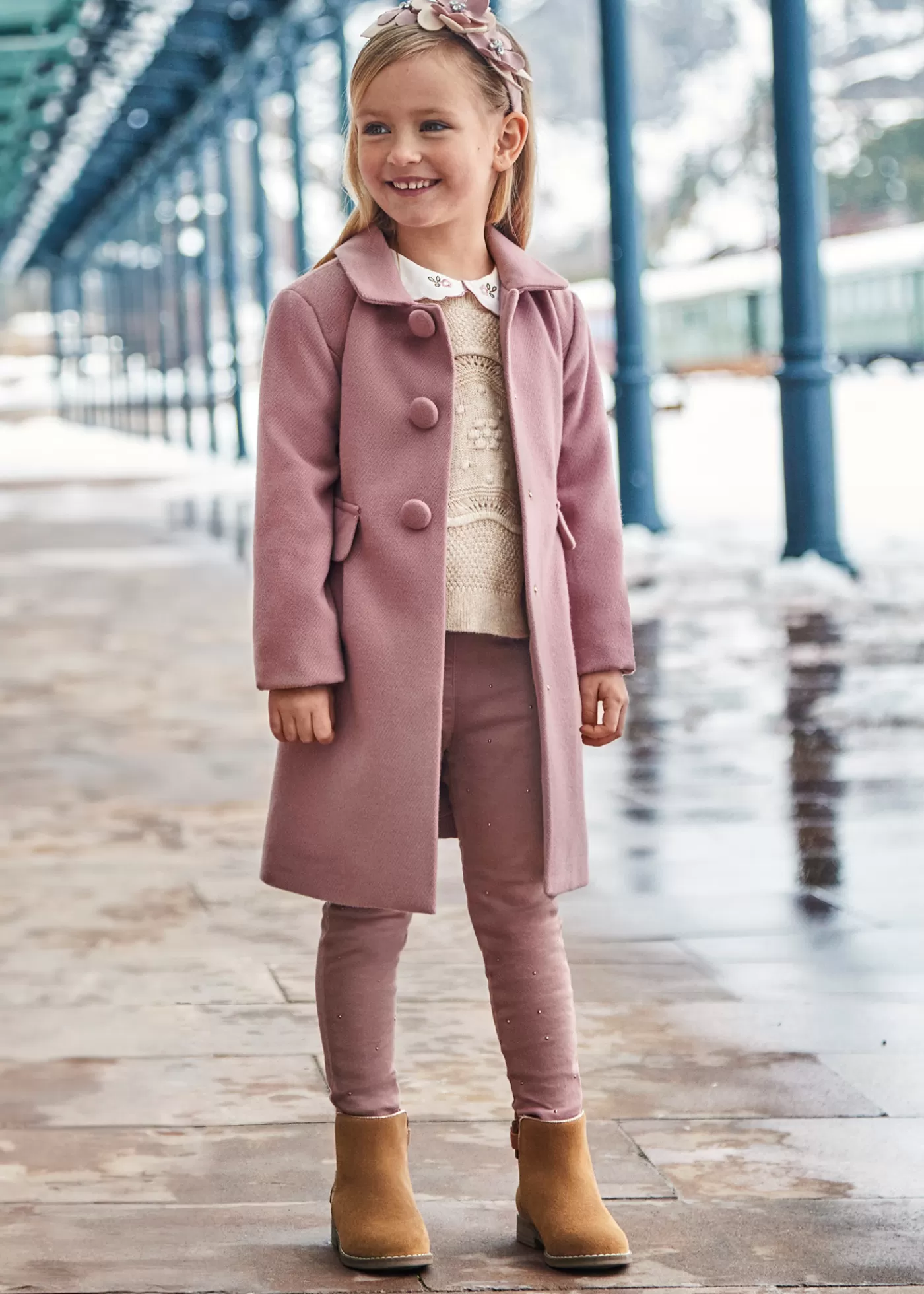 Mayoral Girl Studded Pants Rosy Online