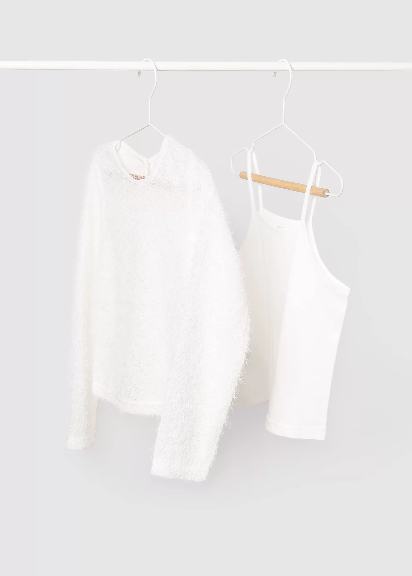 Mayoral Girl Top with Undershirt Offwhite Sale
