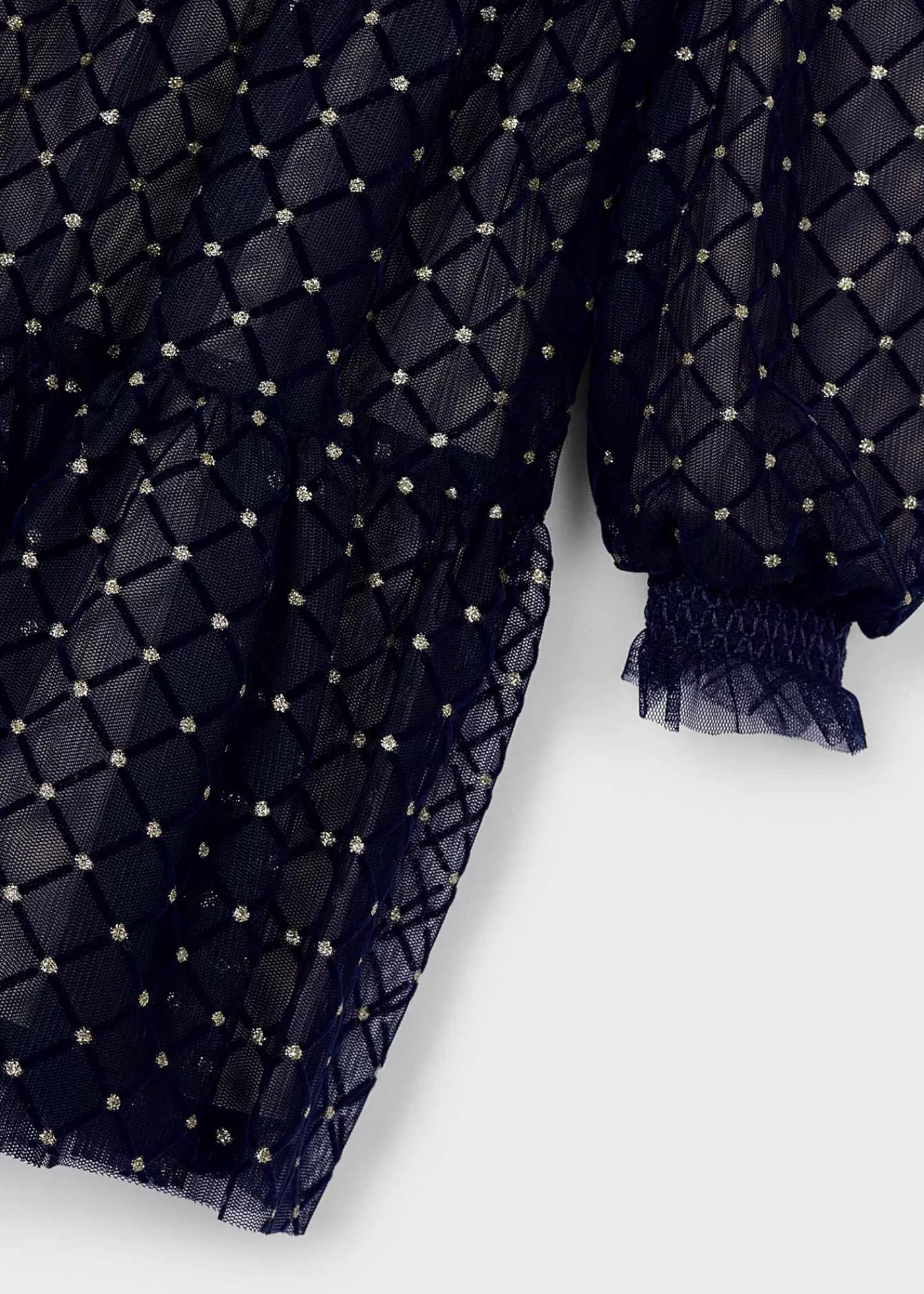 Mayoral Girl Tulle Dress Navyblue New