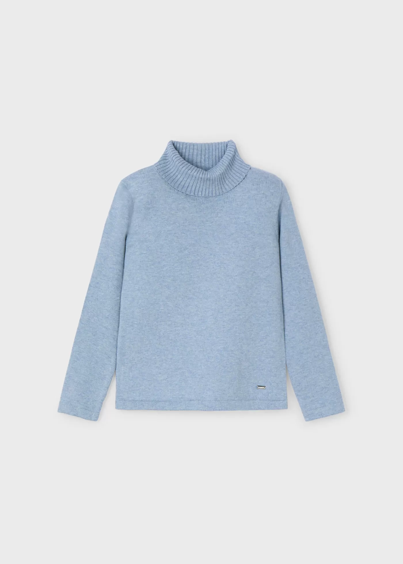 Mayoral Girl Turtleneck Sweater Lightblue Flash Sale