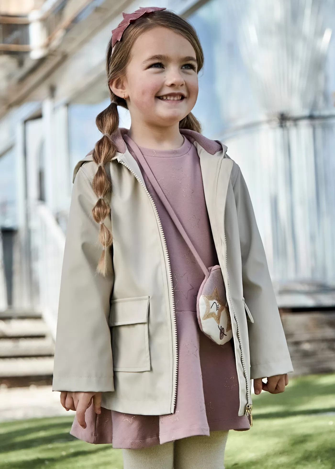 Mayoral Girl Waterproof Raincoat Alpaca Fashion