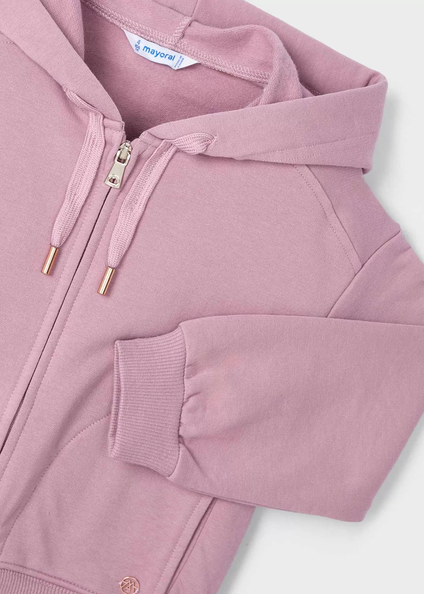 Mayoral Girl Zip Hoodie Rosy Online