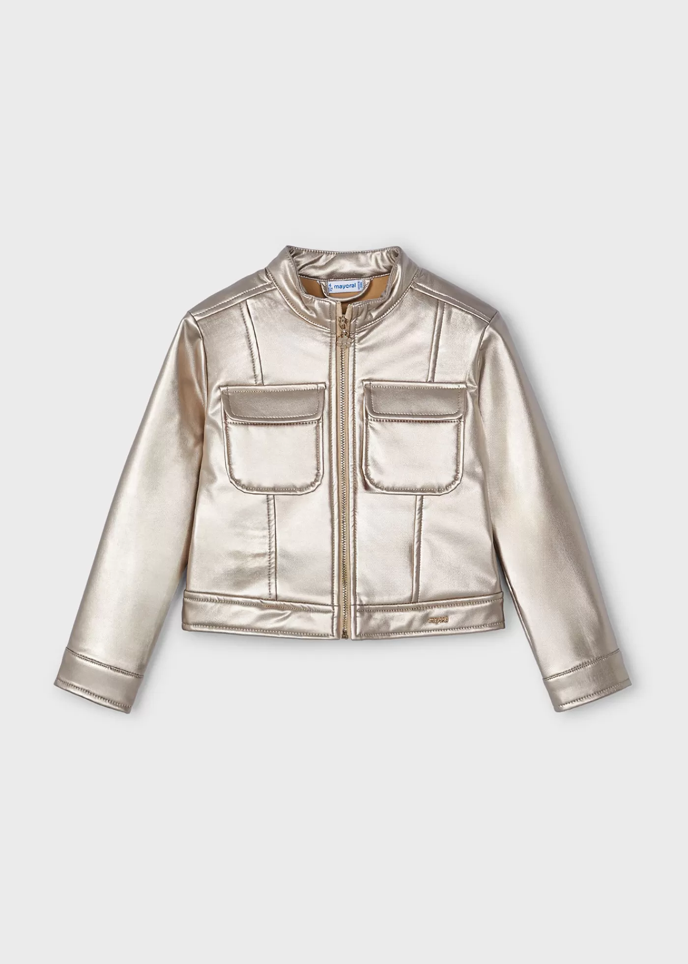 Mayoral Girl Zip Jacket Sand Store