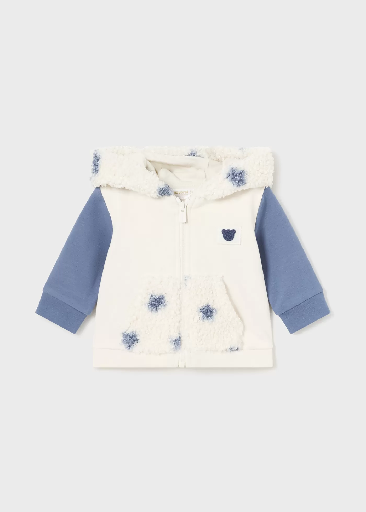 Mayoral Newborn 4 Piece Tracksuit Set Midblue New