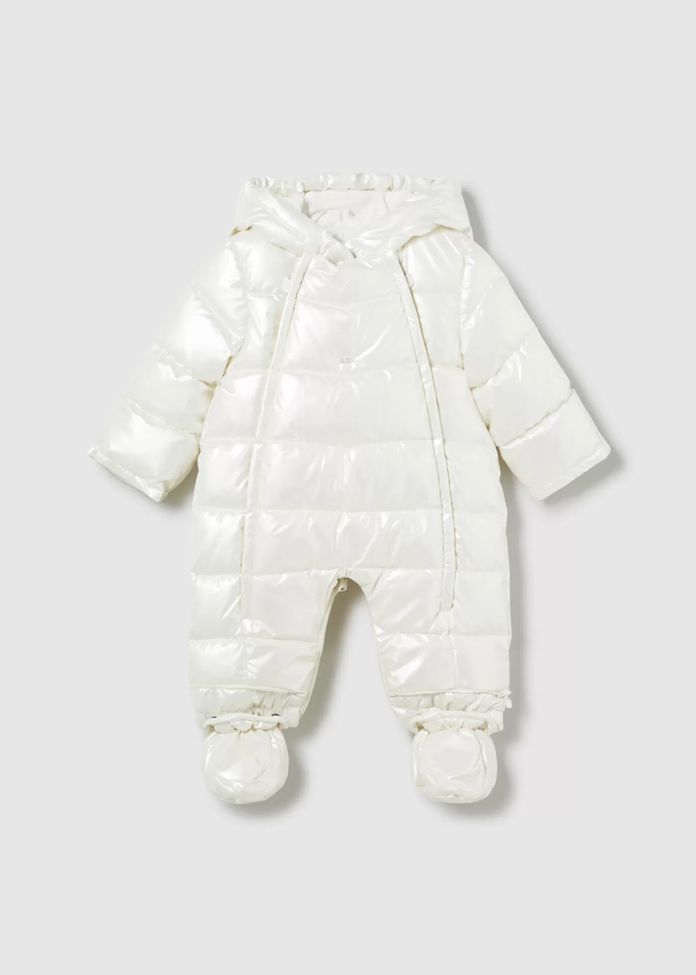 Mayoral Newborn Convertible Snowsuit Offwhite Sale