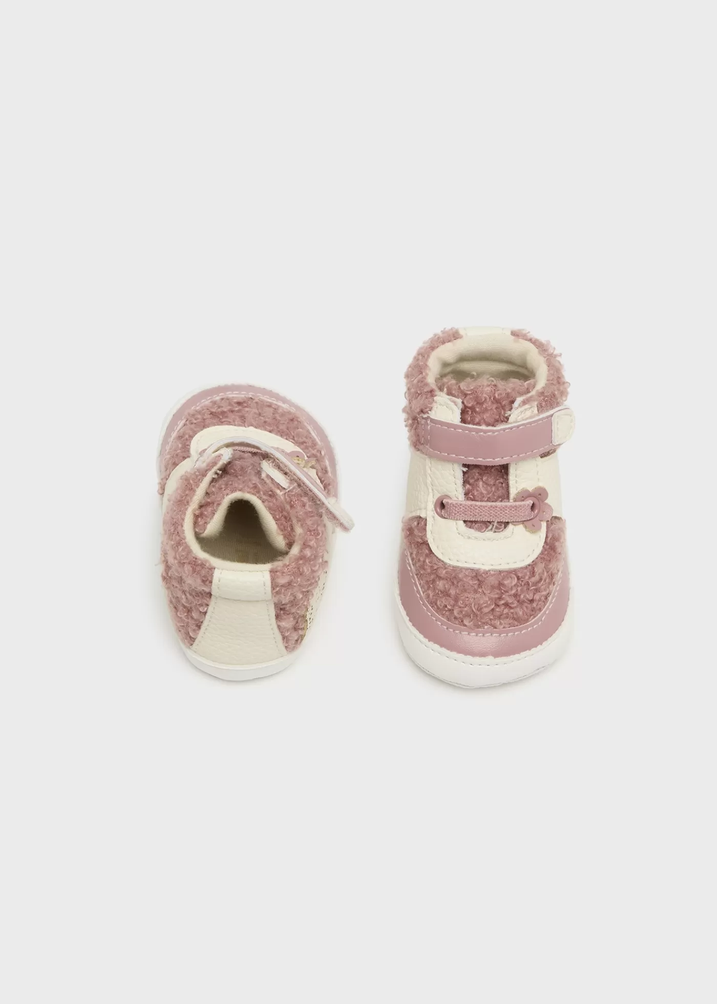Mayoral Newborn Girl Ankle Boots Blush Clearance