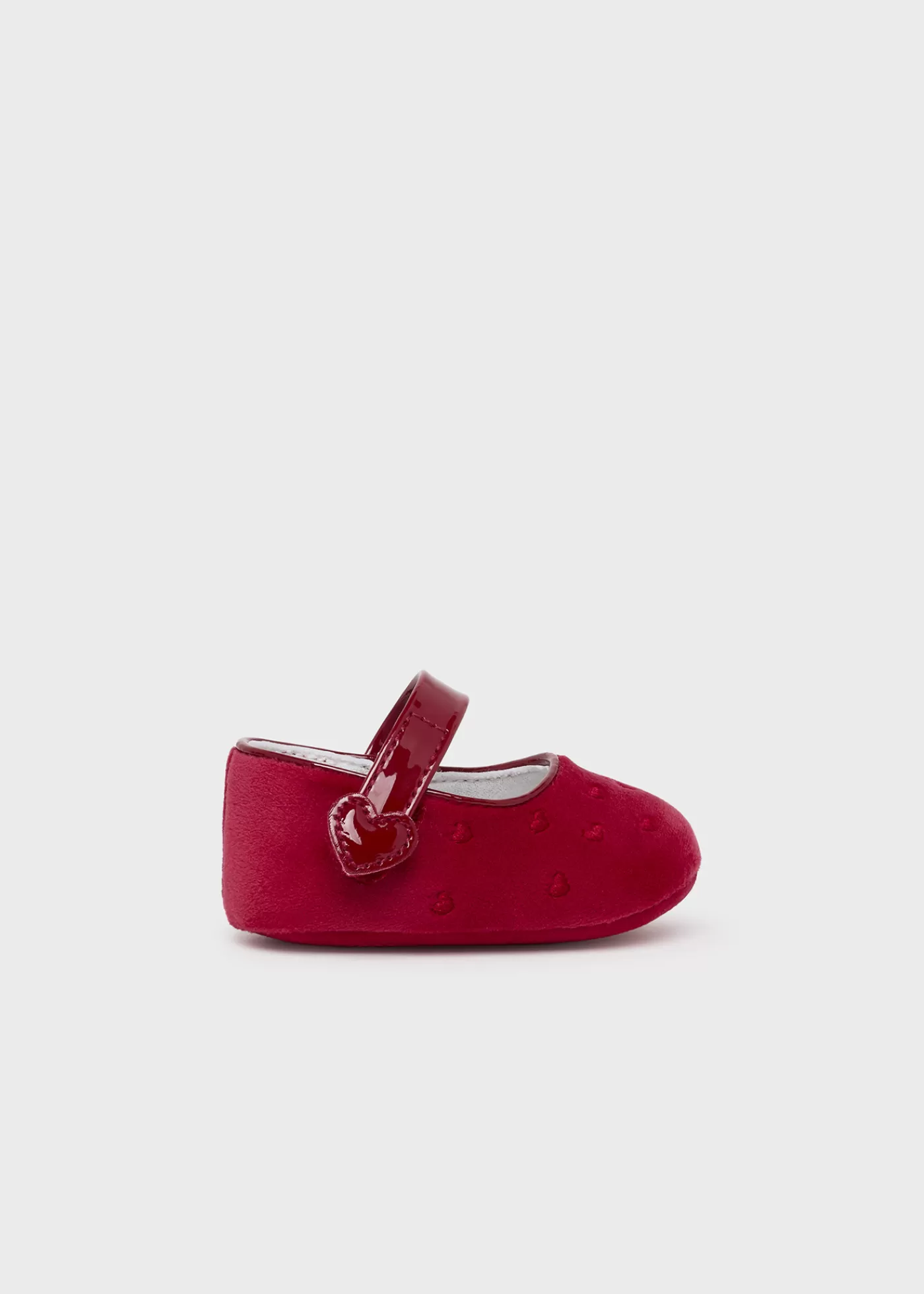 Mayoral Newborn Girl Corduroy Mary Janes Red Cheap