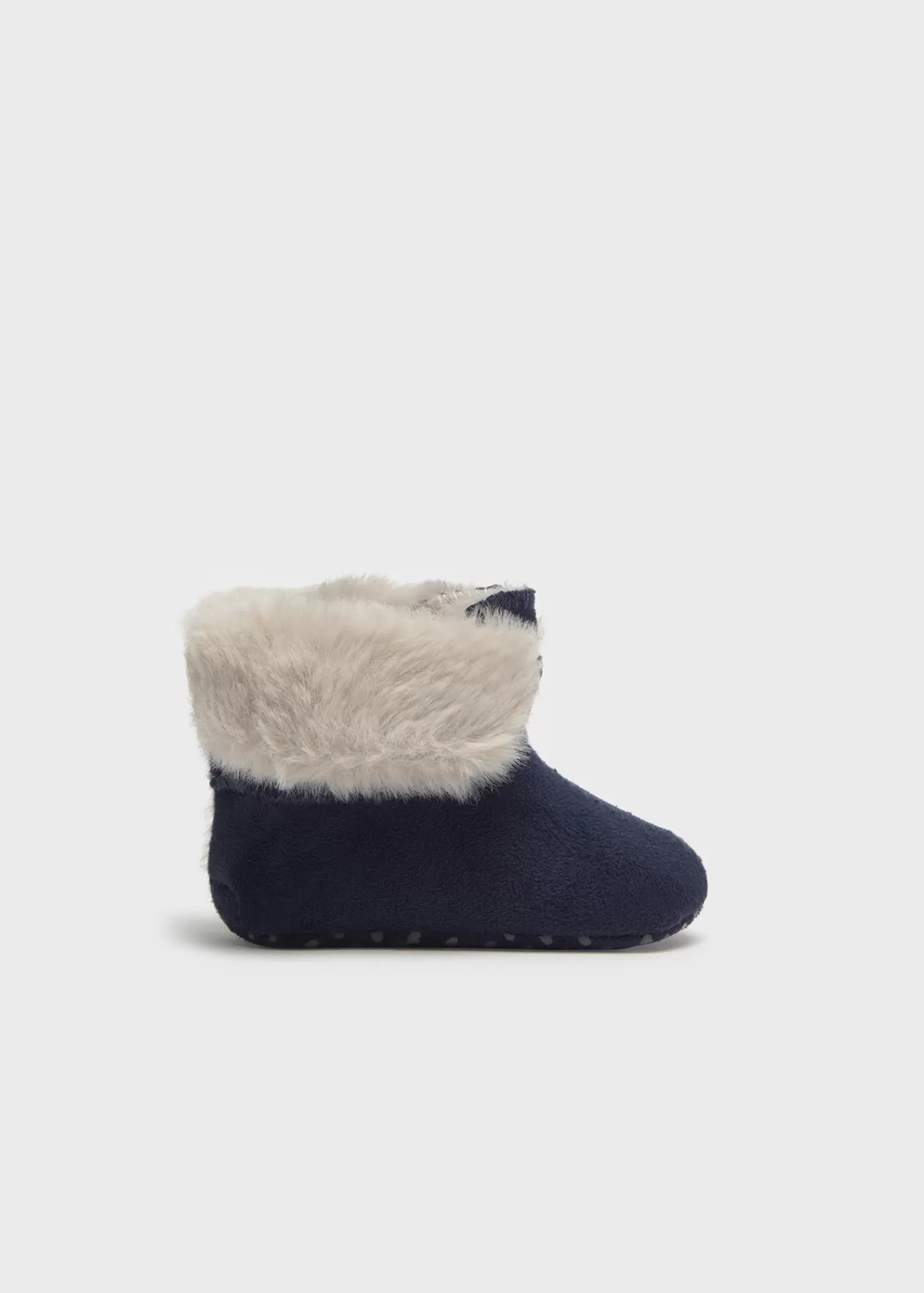 Mayoral Newborn Girl Fur Ankle Boots Blueberry Sale