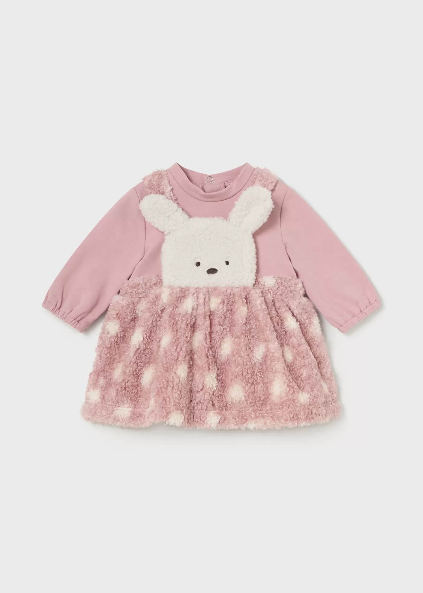 Mayoral Newborn Girl Romper Dress Blush New