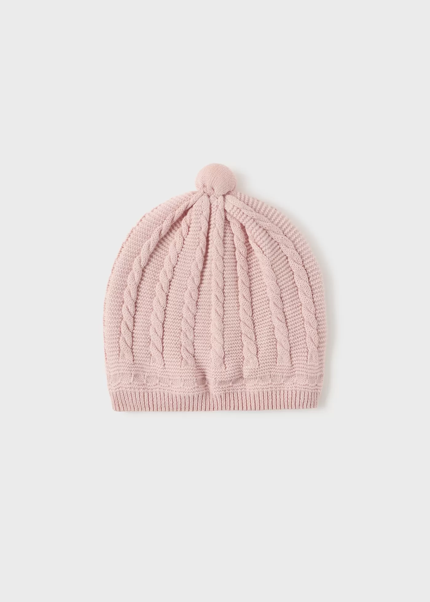 Mayoral Newborn Knit Hat Set Babypink Best Sale