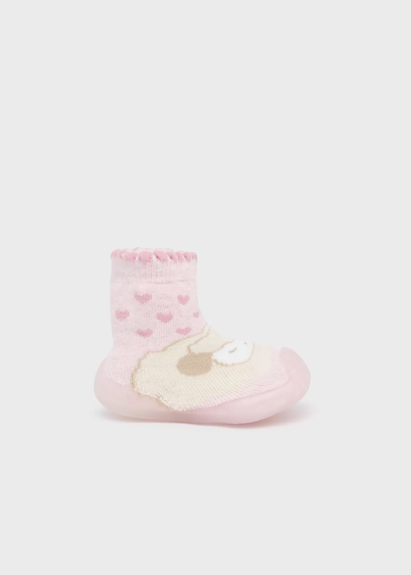 Mayoral Newborn Non-Slip Bear Socks Babypink Flash Sale