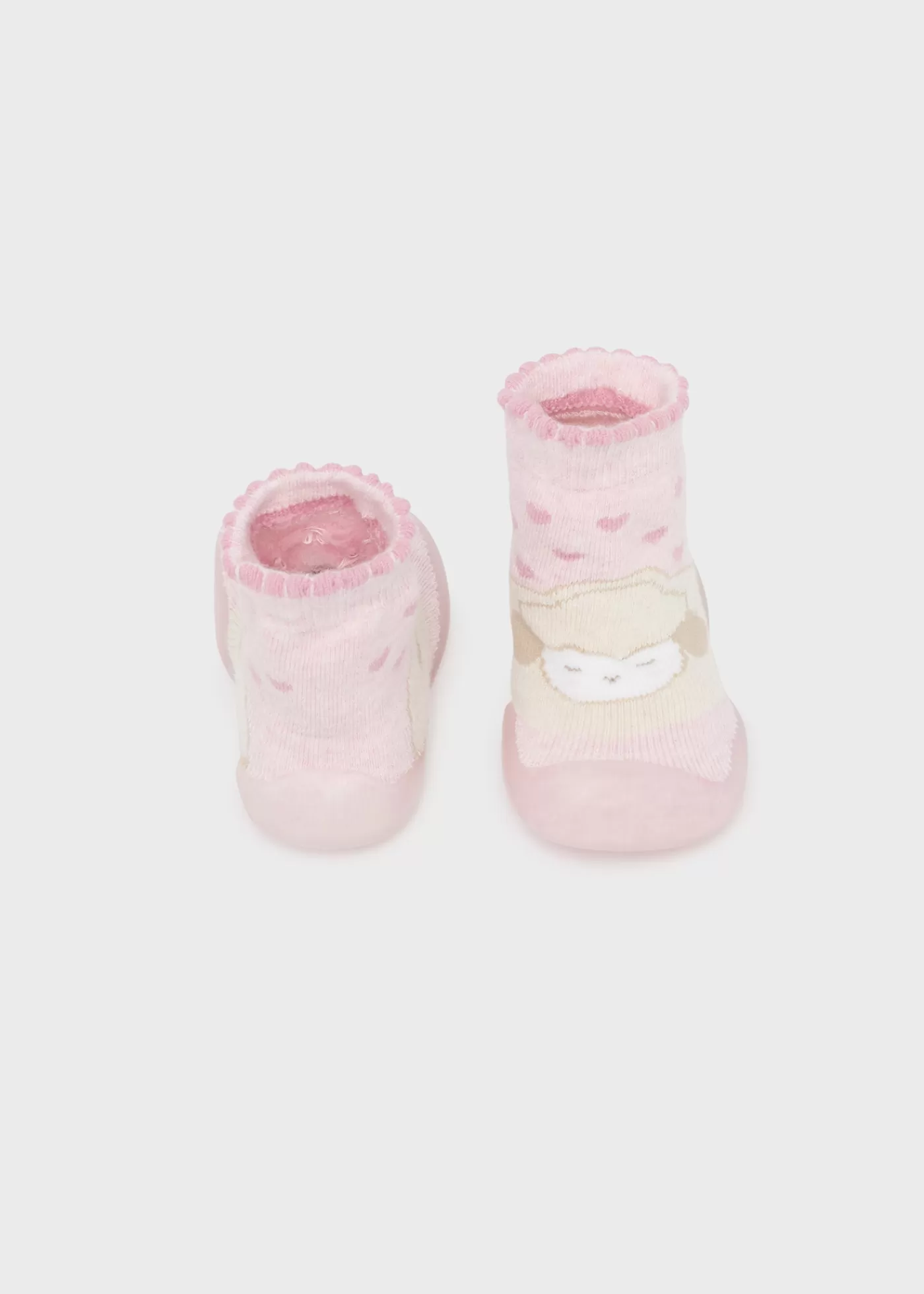 Mayoral Newborn Non-Slip Bear Socks Babypink Flash Sale