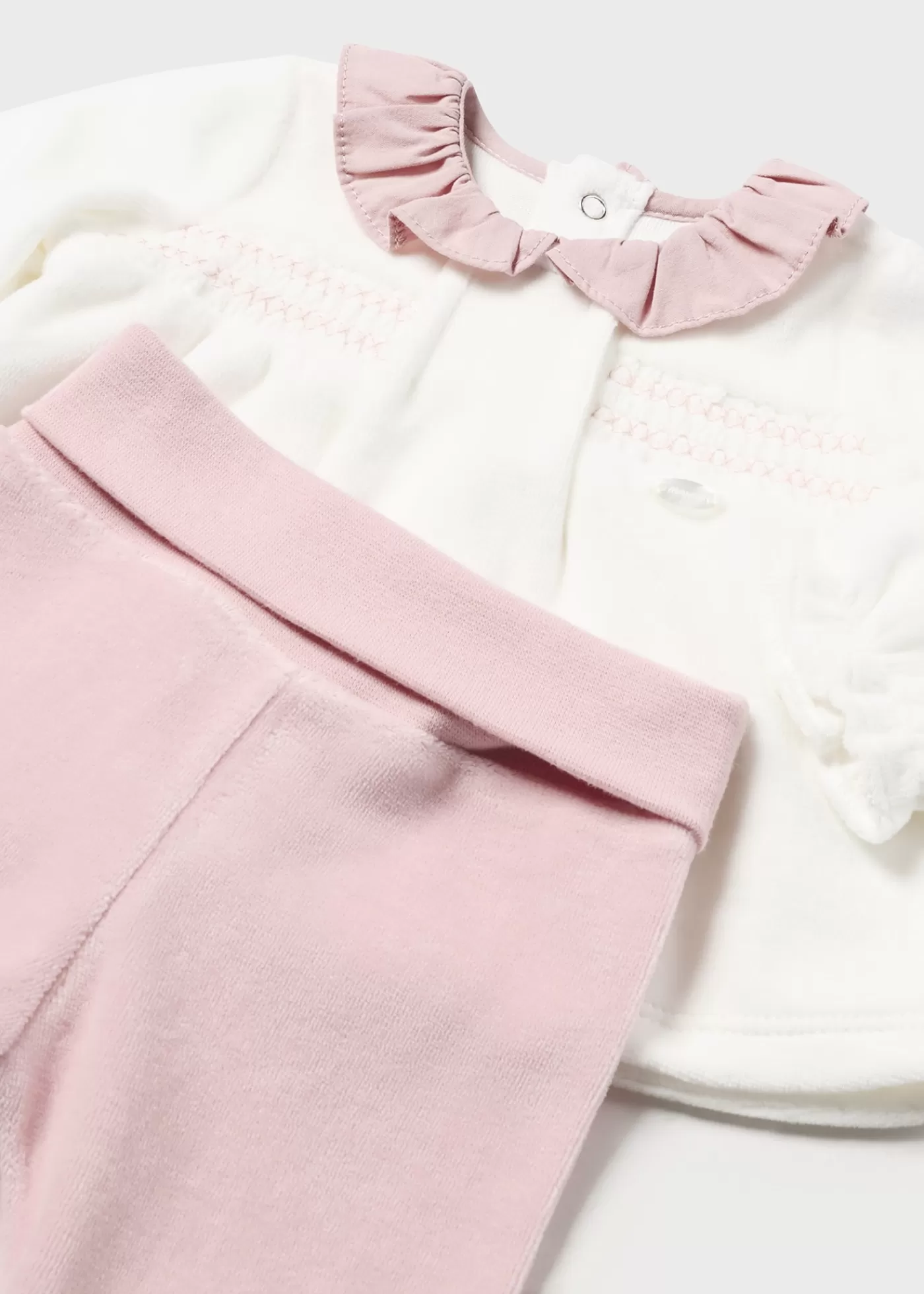 Mayoral Newborn T-Shirt and Footed Pant Set 0 Online