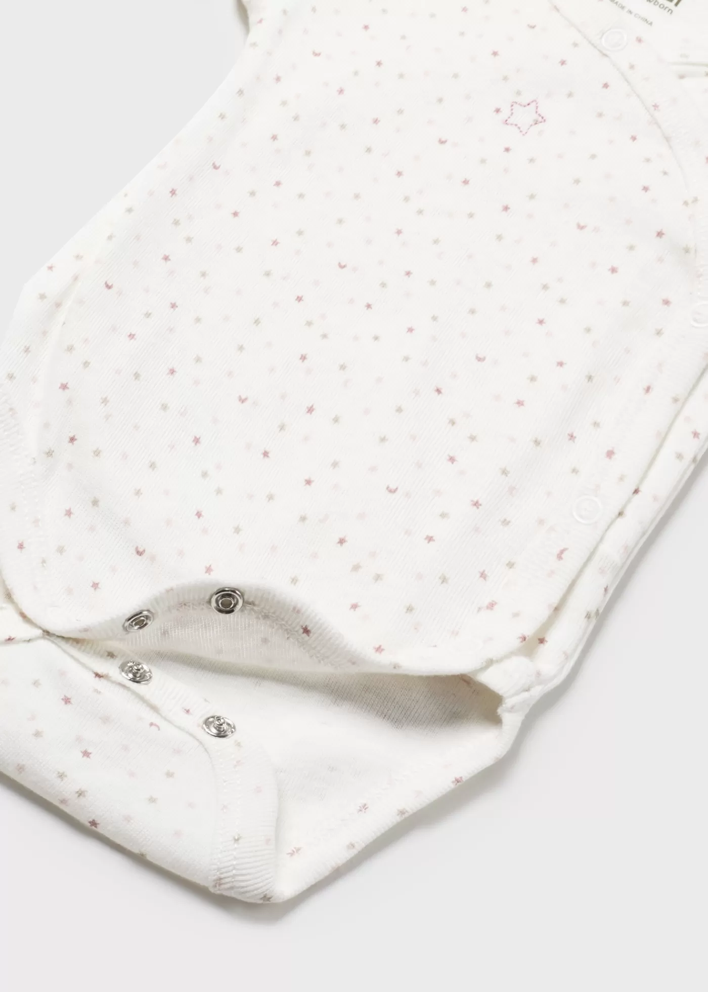Mayoral Newborn Unisex Bodysuit Natural-Blush Clearance
