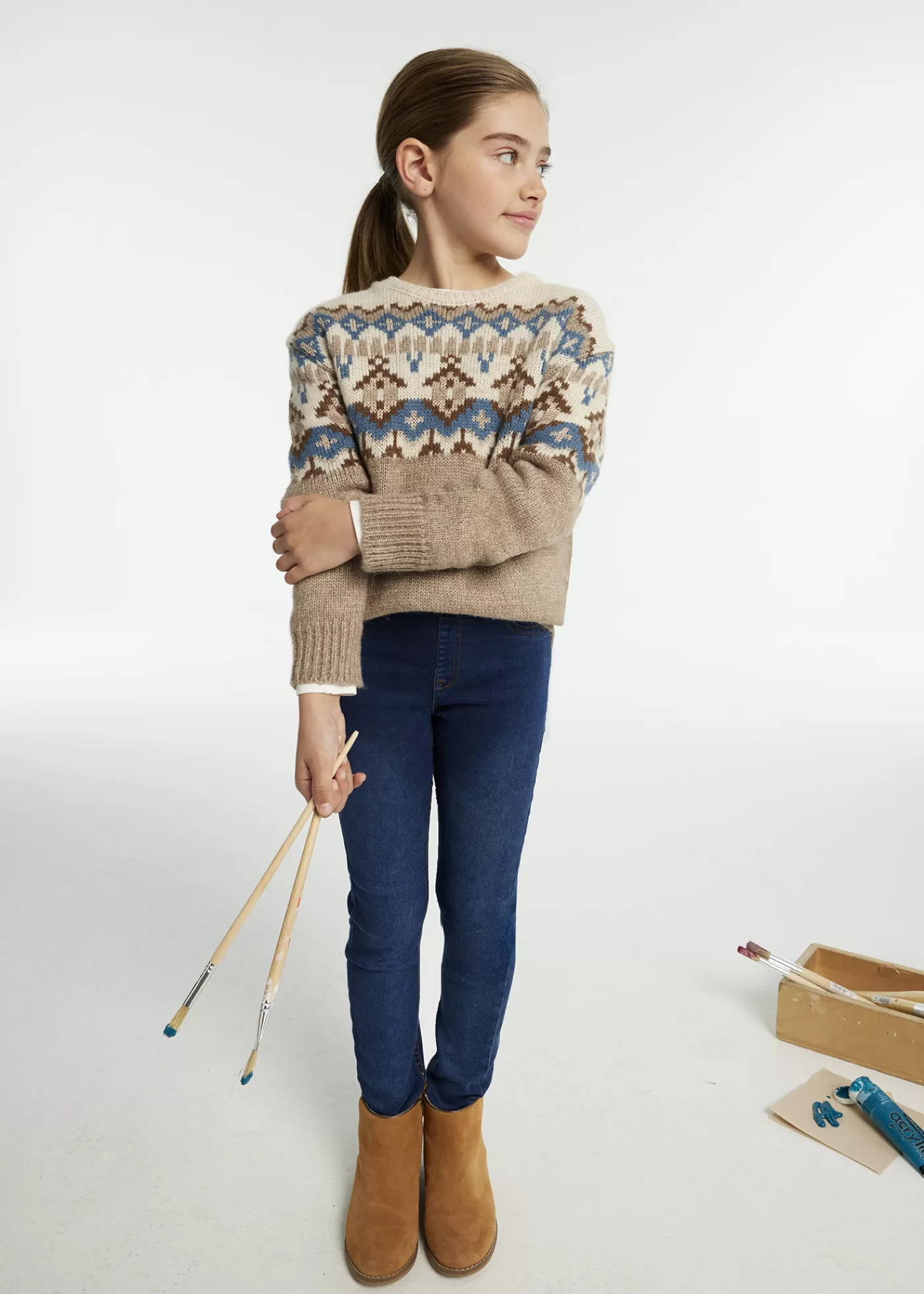 Mayoral Skinny jeans girls DarkJeans Outlet