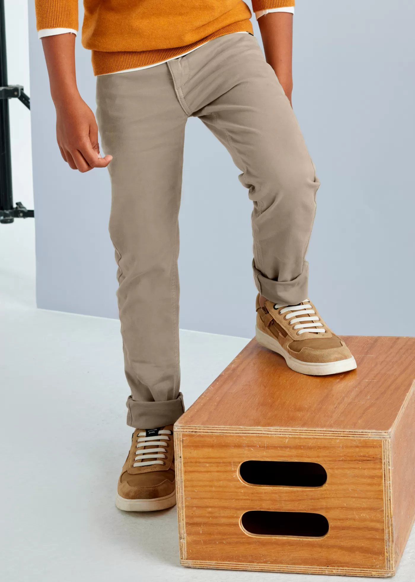 Mayoral Slim fit pants boys Nut Sale