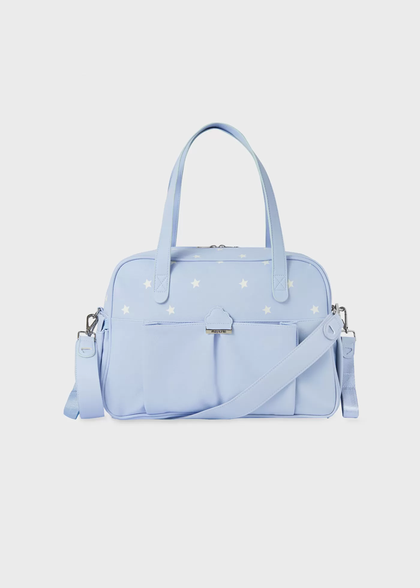 Mayoral Stars Diaper Bag Babyblue Fashion