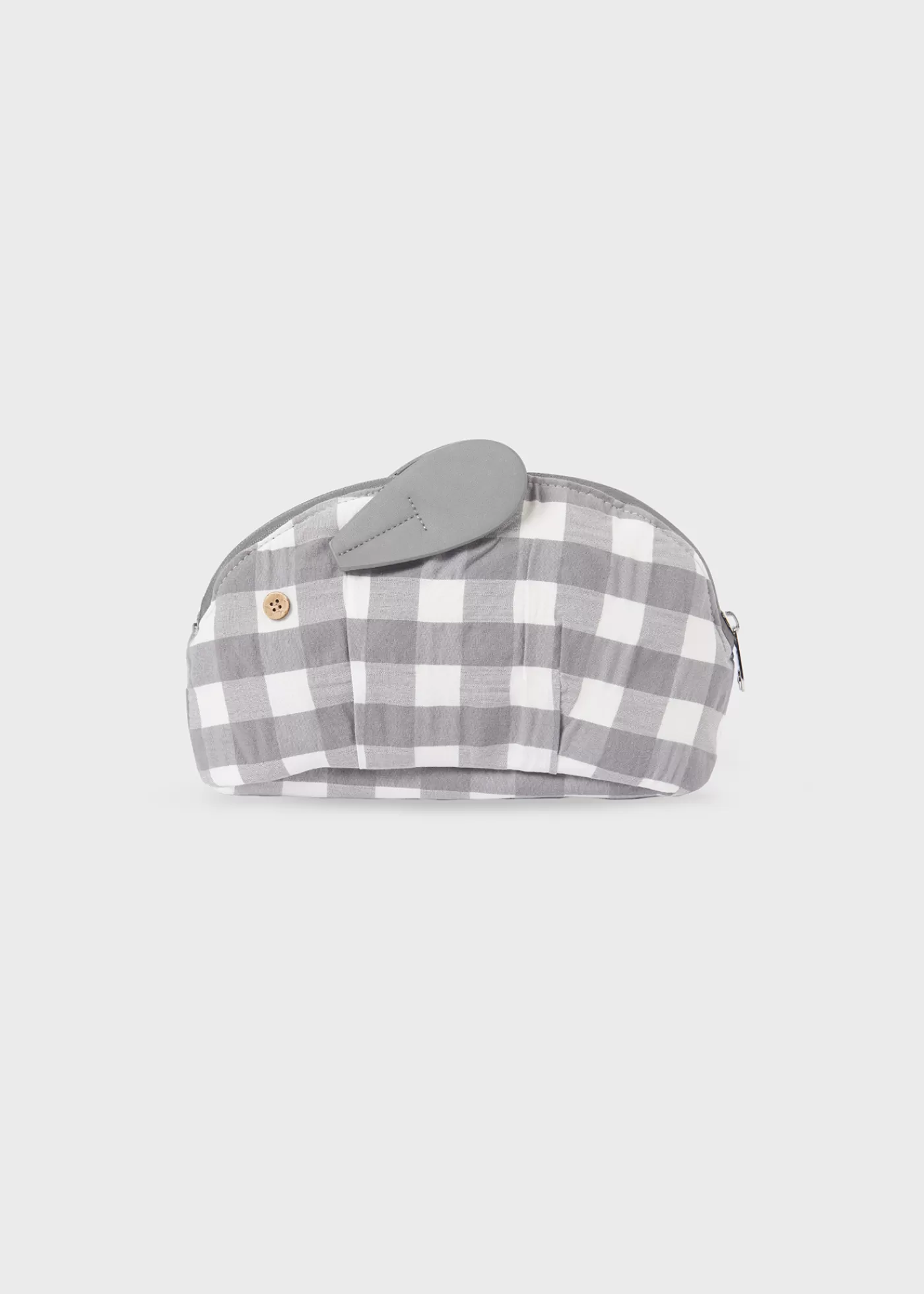 Mayoral Toiletry Bag Vichy Print Charcoal Cheap
