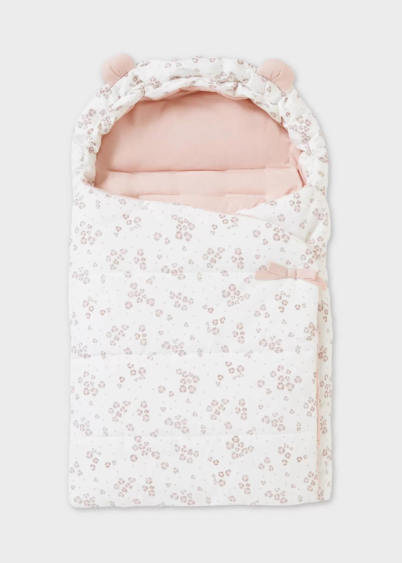 Mayoral Universal Footmuffs Baby Pink Cheap